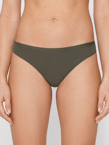 Tezenis Thong in Green: front