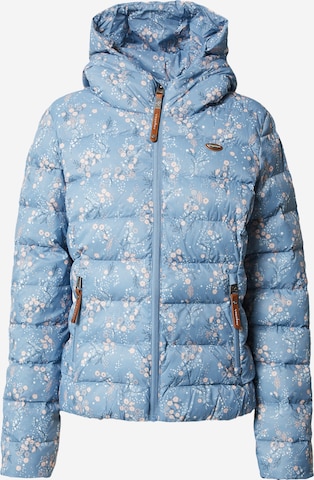 Ragwear Winter Jacket 'Tiasa' in Blue: front