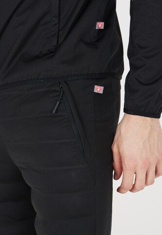 ENDURANCE Slimfit Sportbroek 'Sander' in Zwart