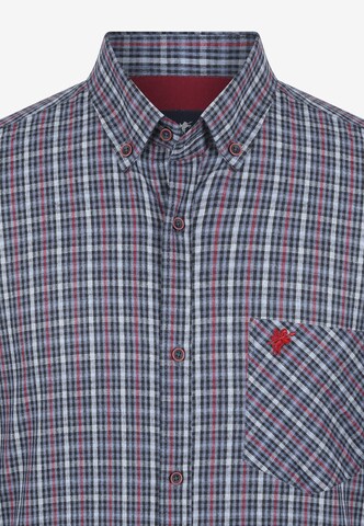 DENIM CULTURE - Ajuste regular Camisa 'ZENO' en azul