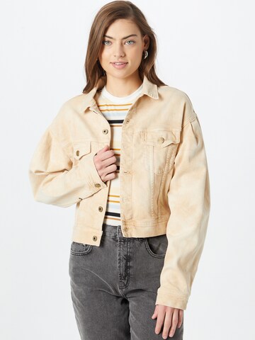 Pepe Jeans Between-season jacket 'RIDGE EARTH' in Beige: front