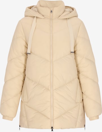 usha WHITE LABEL Prechodný kabát - Béžová: predná strana