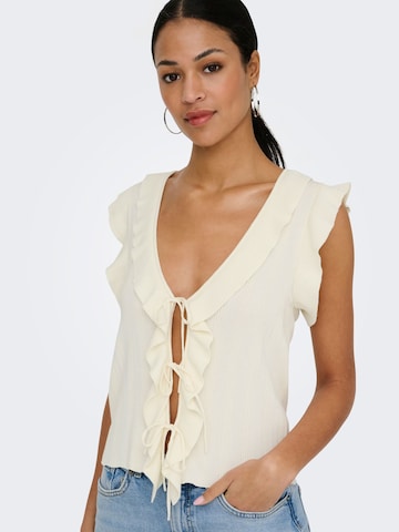 ONLY Overdel 'ONLNELLY' i hvid