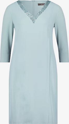 Robe Vera Mont en bleu : devant