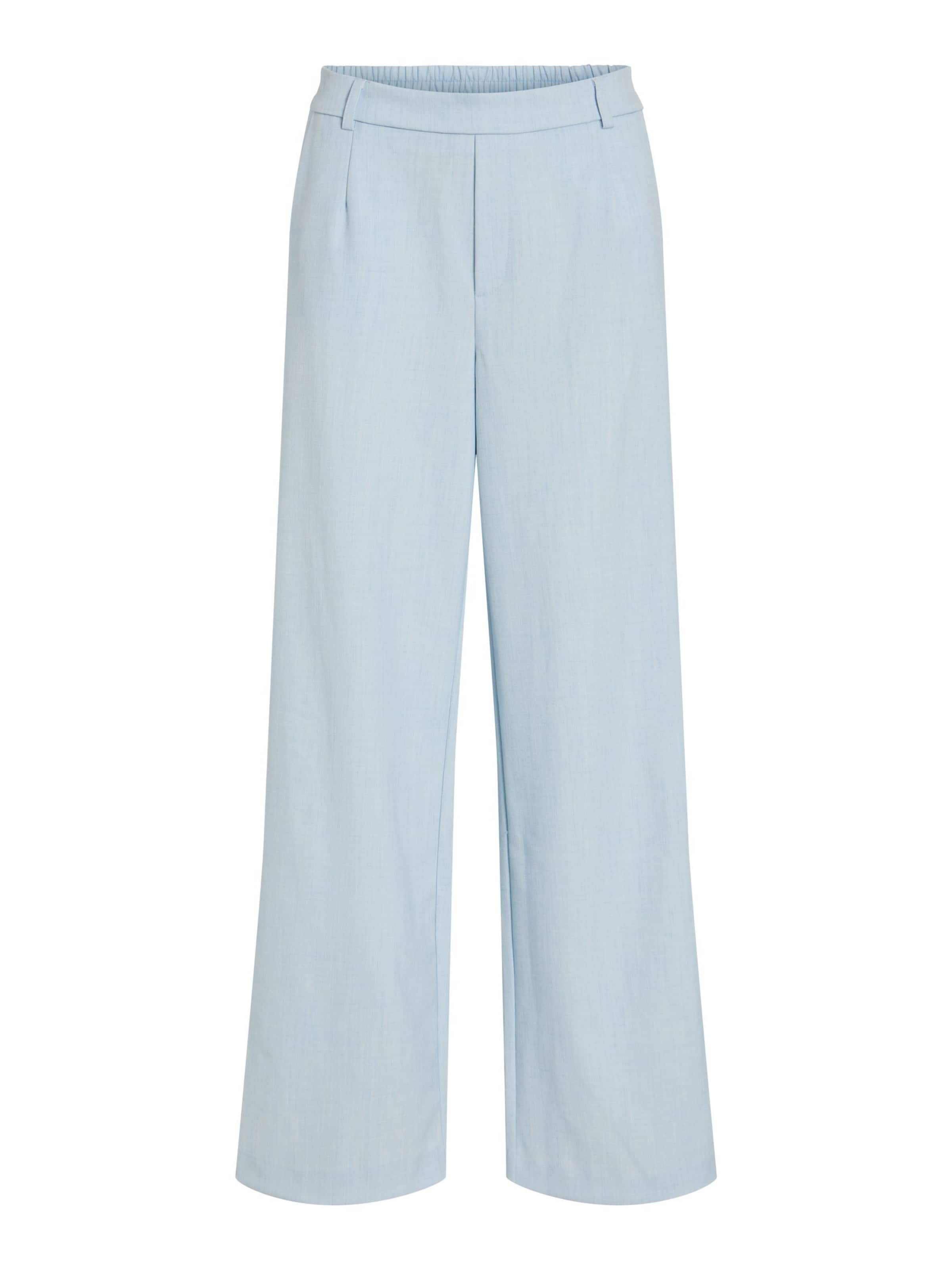 Wide leg Pantaloni con pieghe 'VIVarone' di VILA in blu: frontale