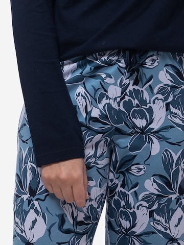 Ammann Pajama 'Night & Home' in Blue