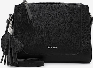 TAMARIS Crossbody Bag 'Aurelia' in Black: front