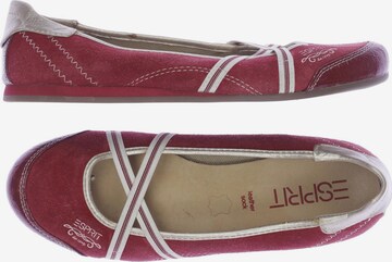 ESPRIT Flats & Loafers in 39 in Red: front