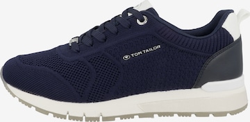 TOM TAILOR Rövid szárú sportcipők - kék