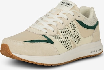 WODEN Platform trainers 'Rigmor' in Beige: front