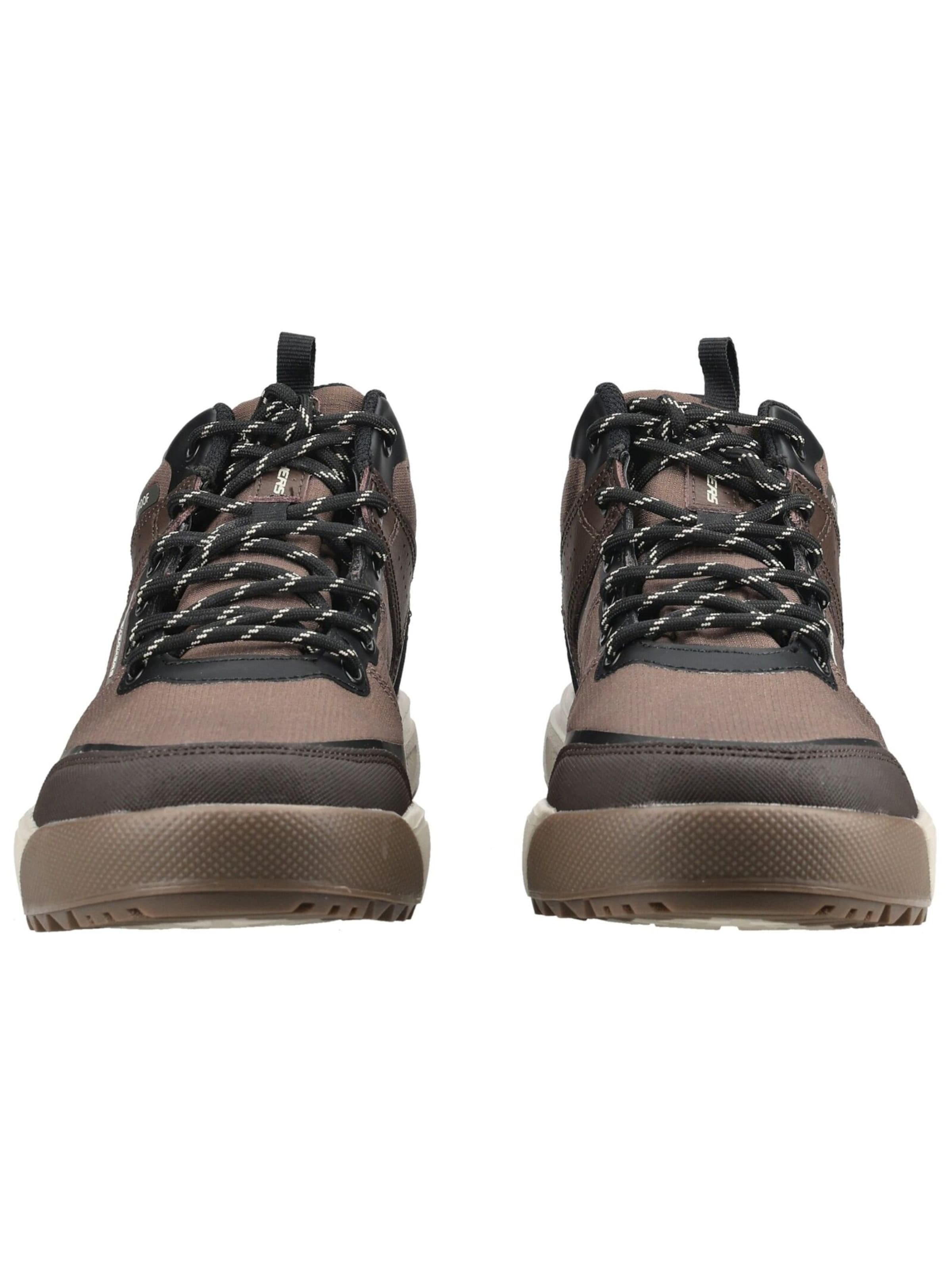 SKECHERS Sneakers hoog 'URBAN STREET HIKER' in Bruin