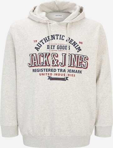 Jack & Jones Plus Свитшот в Белый: спереди