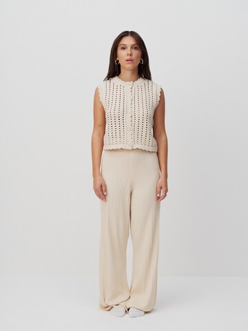 florence by mills exclusive for ABOUT YOU Gebreid vest in Wit