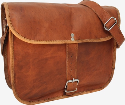 Gusti Leder Umhängetasche 'Leder Unisex Braun' in braun, Produktansicht