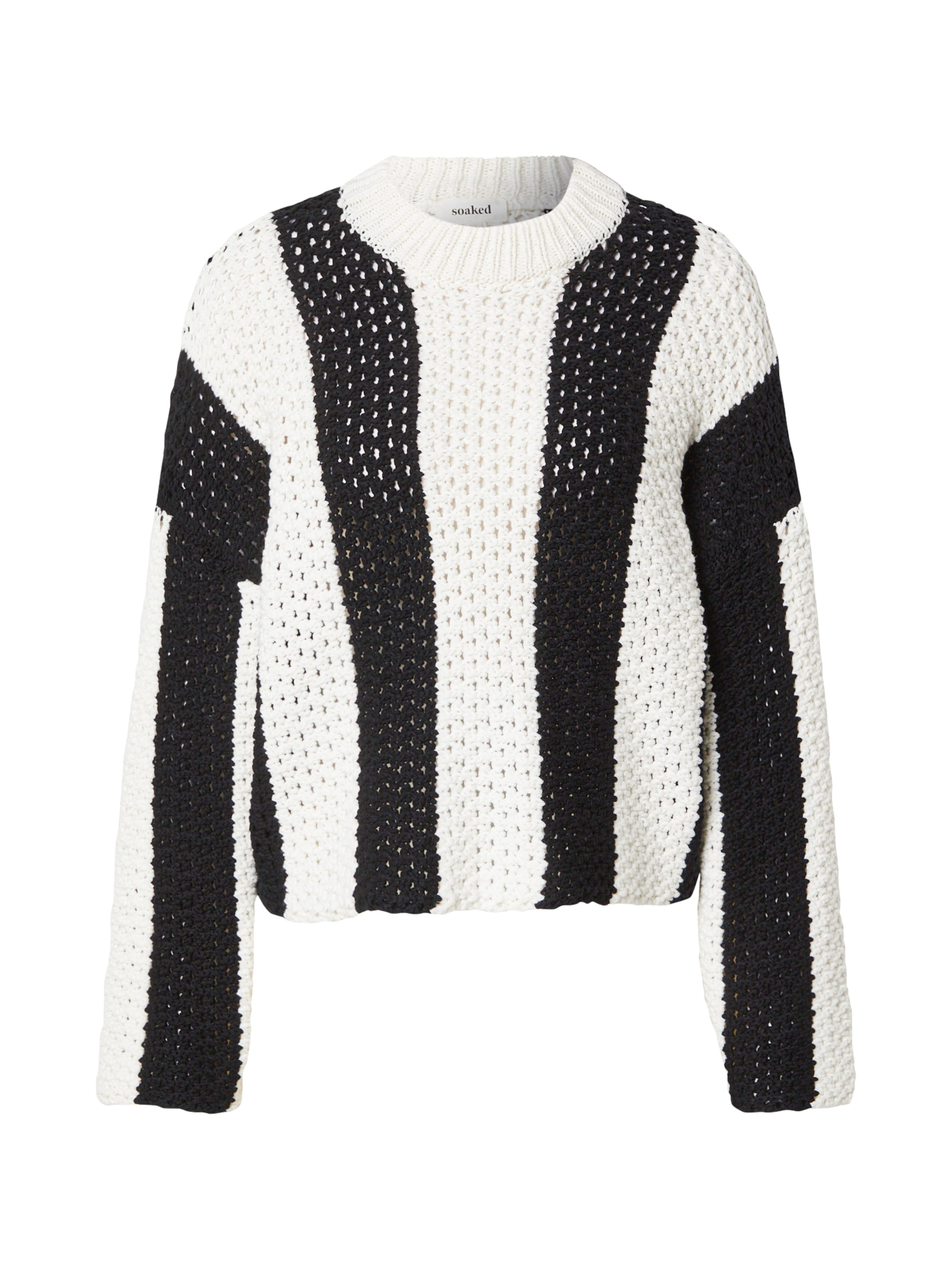 SOAKED IN LUXURY Пуловер 'Menaka' в бяло: отпред