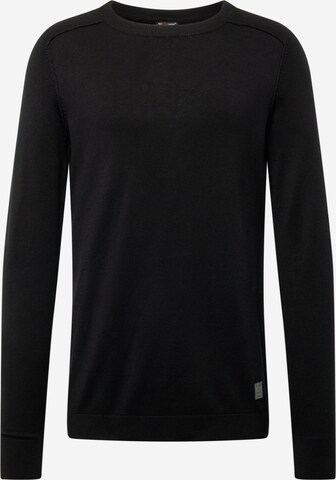 Key Largo - Pullover 'MST PROJECT' em preto: frente