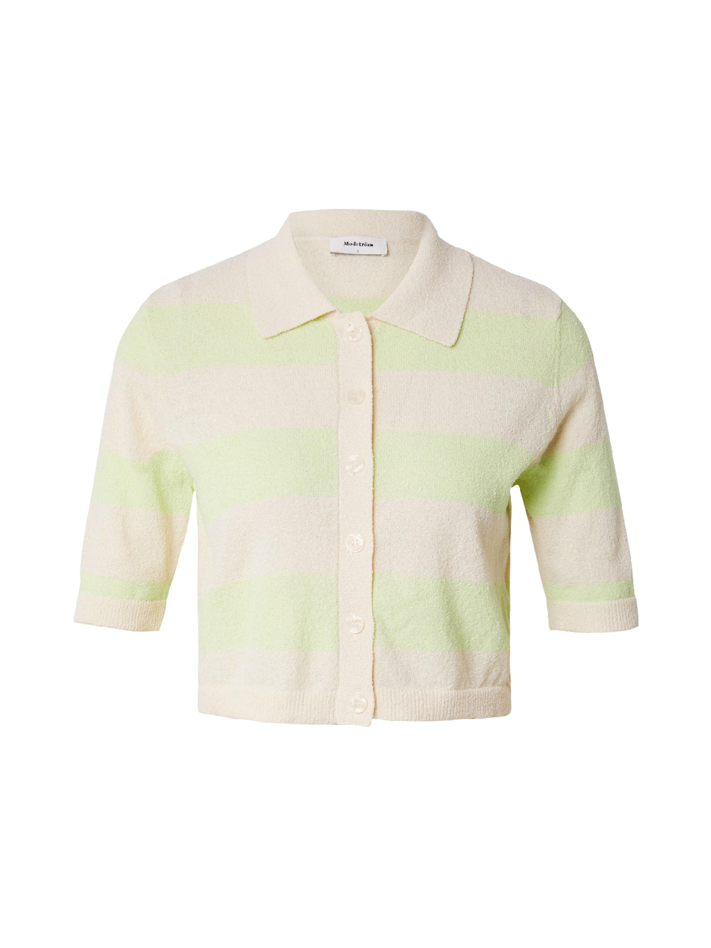 modström Kardigan 'Hollister' – béžová: přední strana