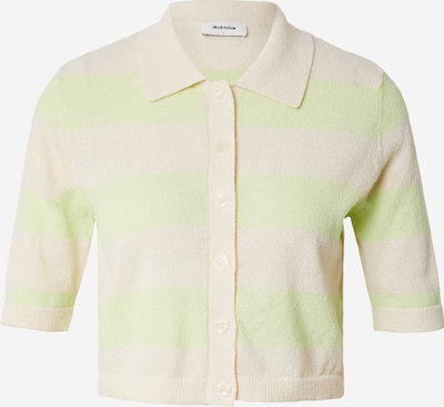 Geacă tricotată 'Hollister' modström pe bej / verde deschis, Vizualizare produs