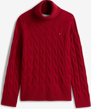Pull-over TOMMY HILFIGER en rouge : devant