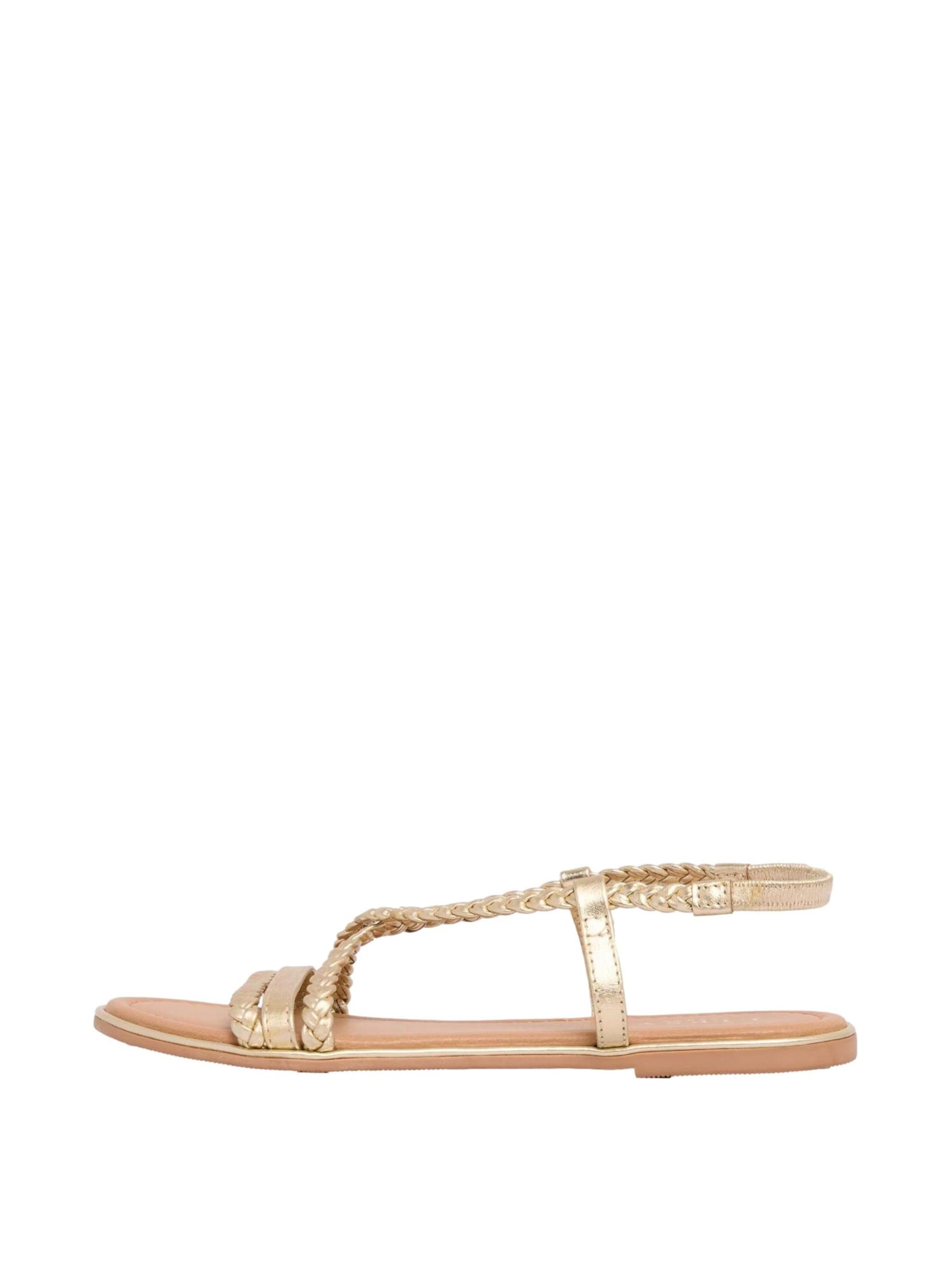 Lipsy Sandale in Gold: Vorderseite