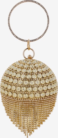 Pochette faina en or : devant