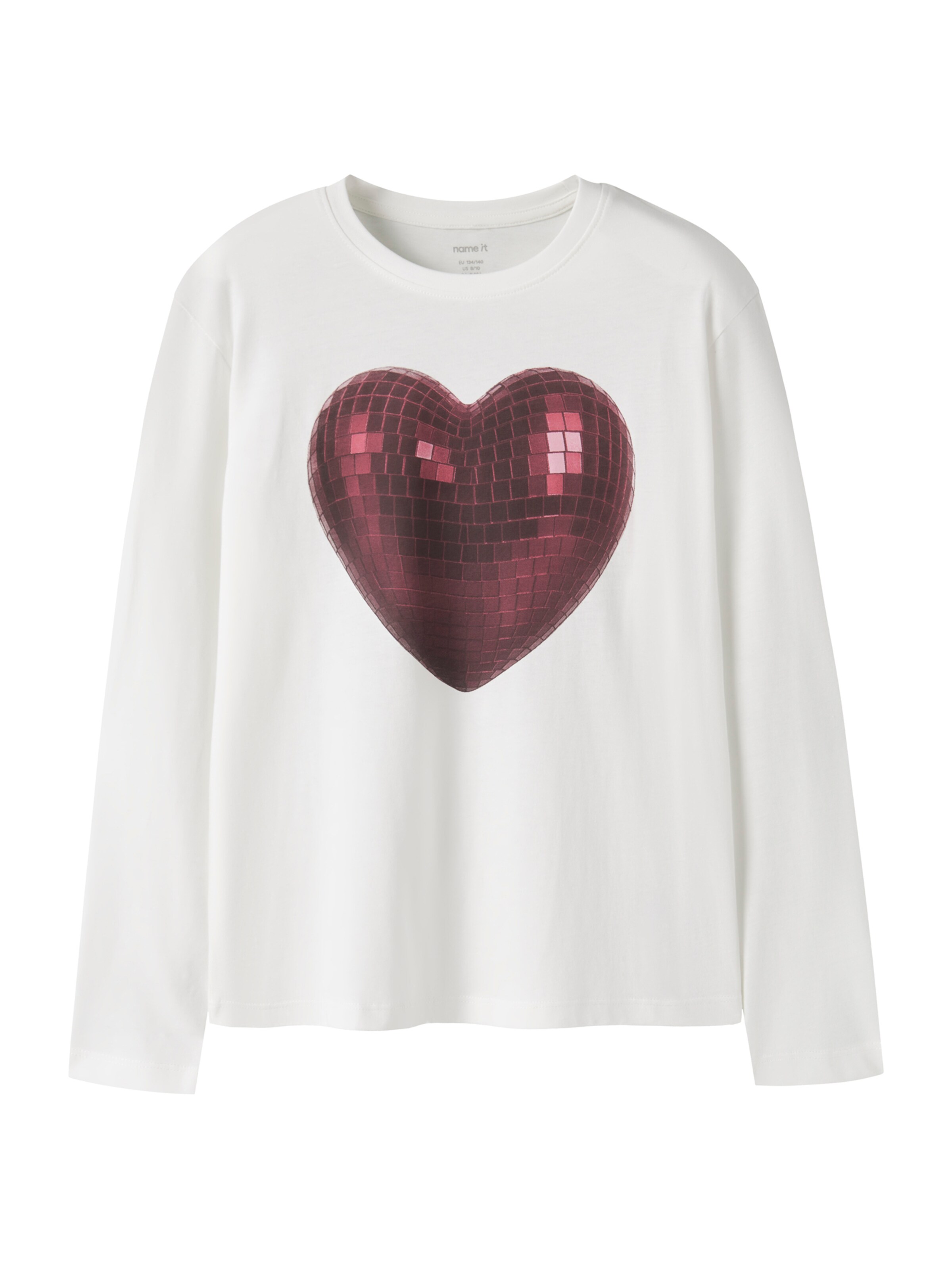 T-Shirt 'NKFVOTEA' NAME IT en blanc : devant