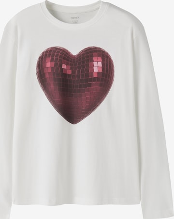 T-Shirt 'NKFVOTEA' NAME IT en blanc : devant