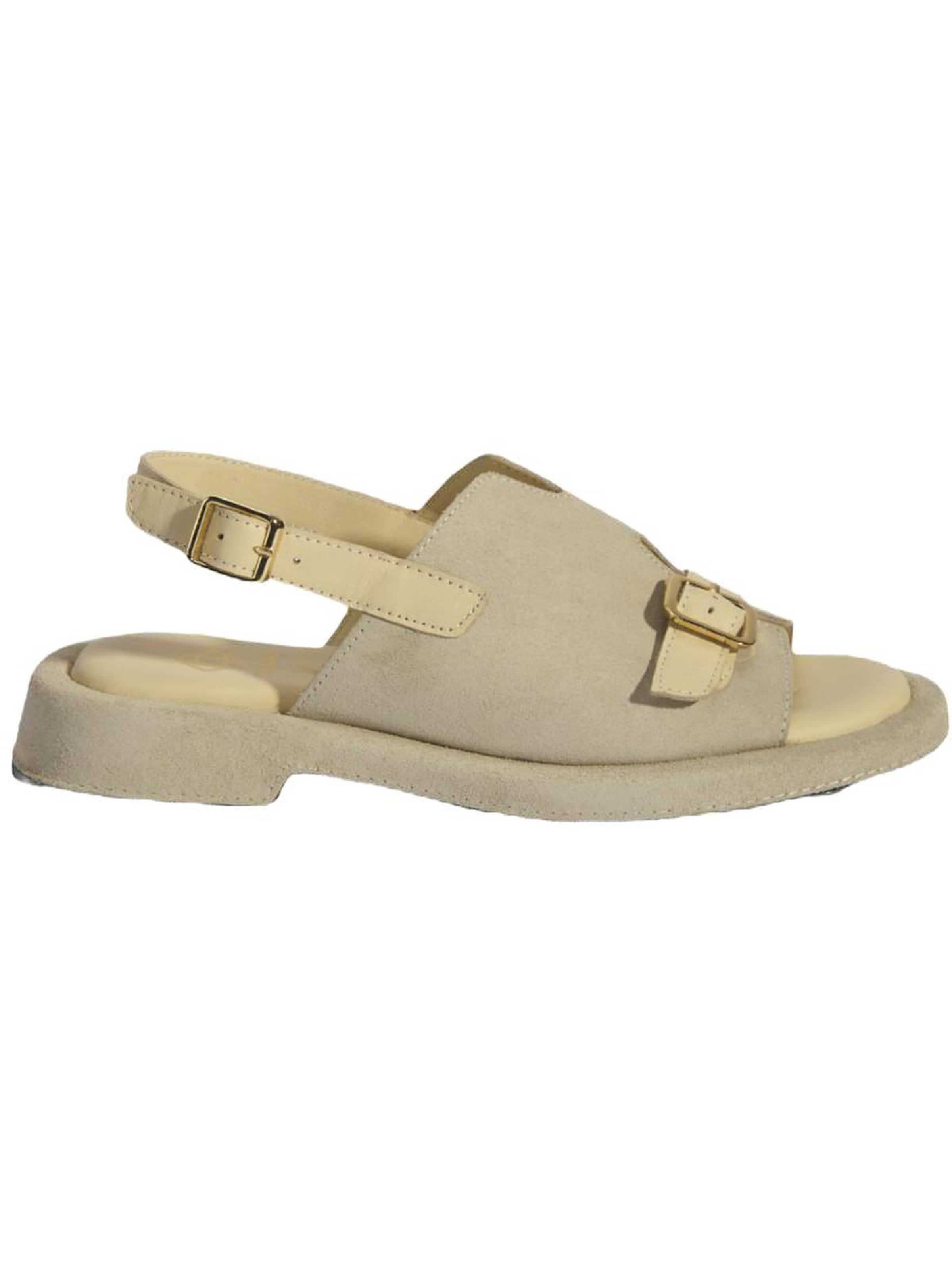 Desa Sandals 'Sandalen' in Beige: front