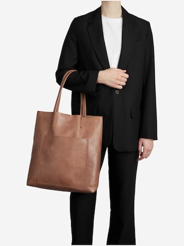 MARKBERG Shopper in Brown: front