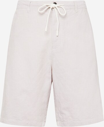 UNITED COLORS OF BENETTON Trousers in White: front