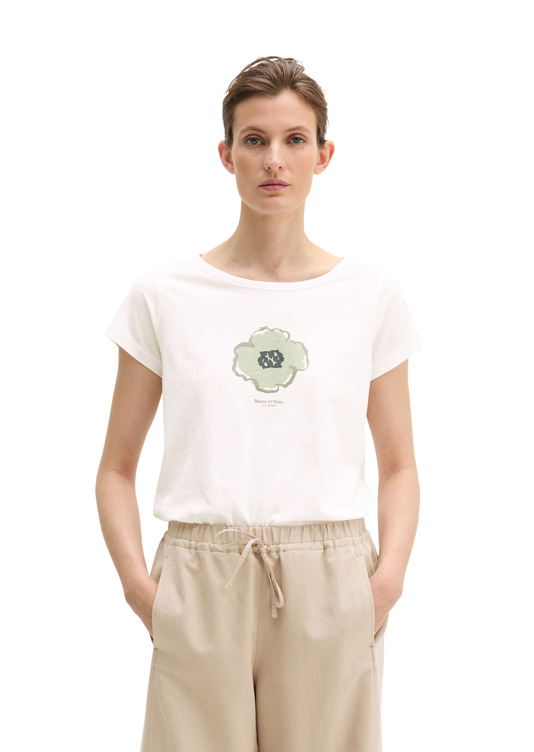 Marc O'Polo Shirt in White: front