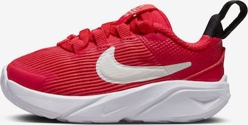 NIKE Athletic Shoes 'Star Runner 4' in Red: front