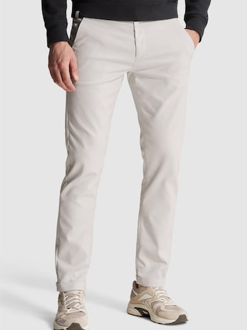 CAST IRON Slimfit Chinobyxa i beige