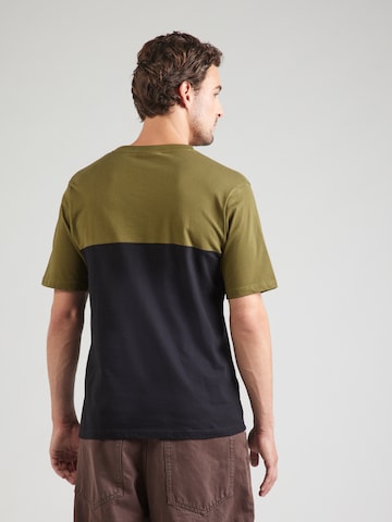 Sergio Tacchini Μπλουζάκι 'SANTOS' σε πράσινο: πίσω