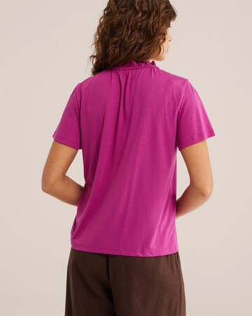 WE Fashion Тениска в лилав