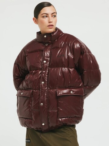 Résumé Talvitakki 'Colbie' värissä ruskea: etupuoli