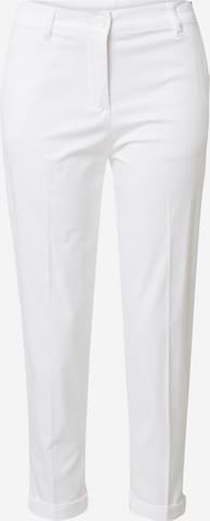 Pantaloni con piega frontale di Sisley in bianco: frontale