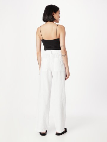 QS Loose fit Pants in White