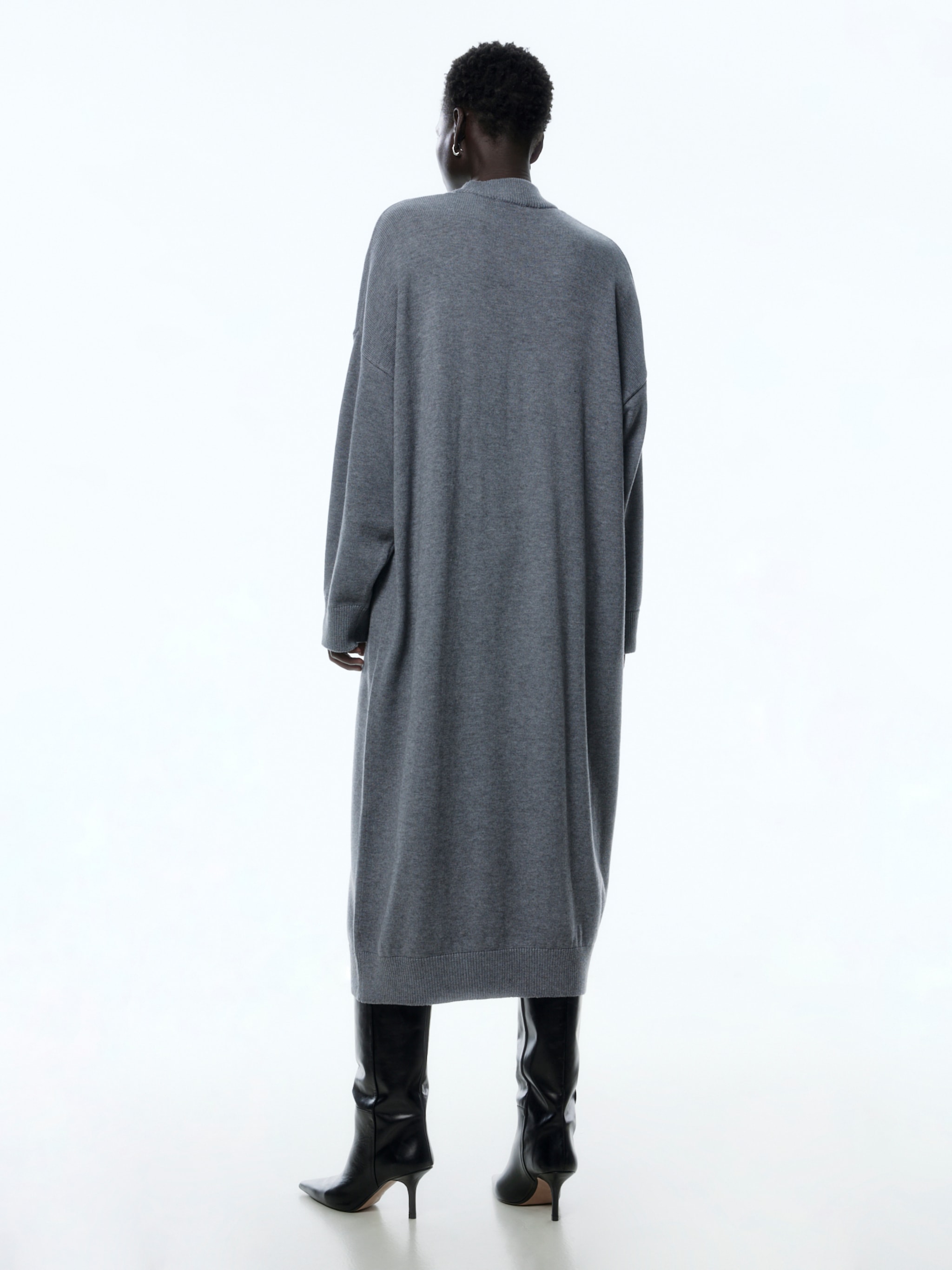 EDITED Produkte Kleid 'Yaren' graumeliert