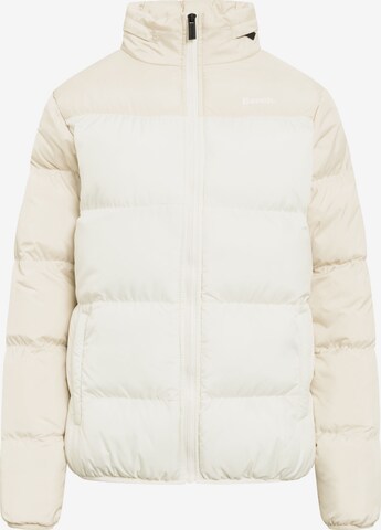 BENCH Winter Jacket in Beige: front