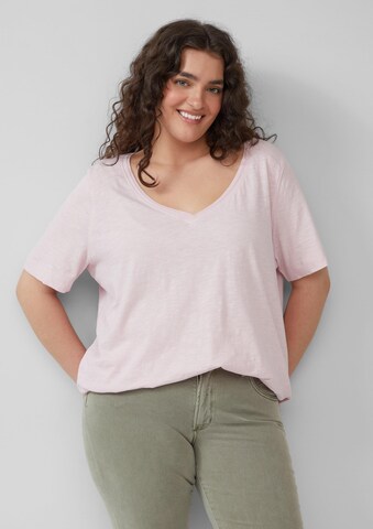 s.Oliver Shirt in Roze: voorkant
