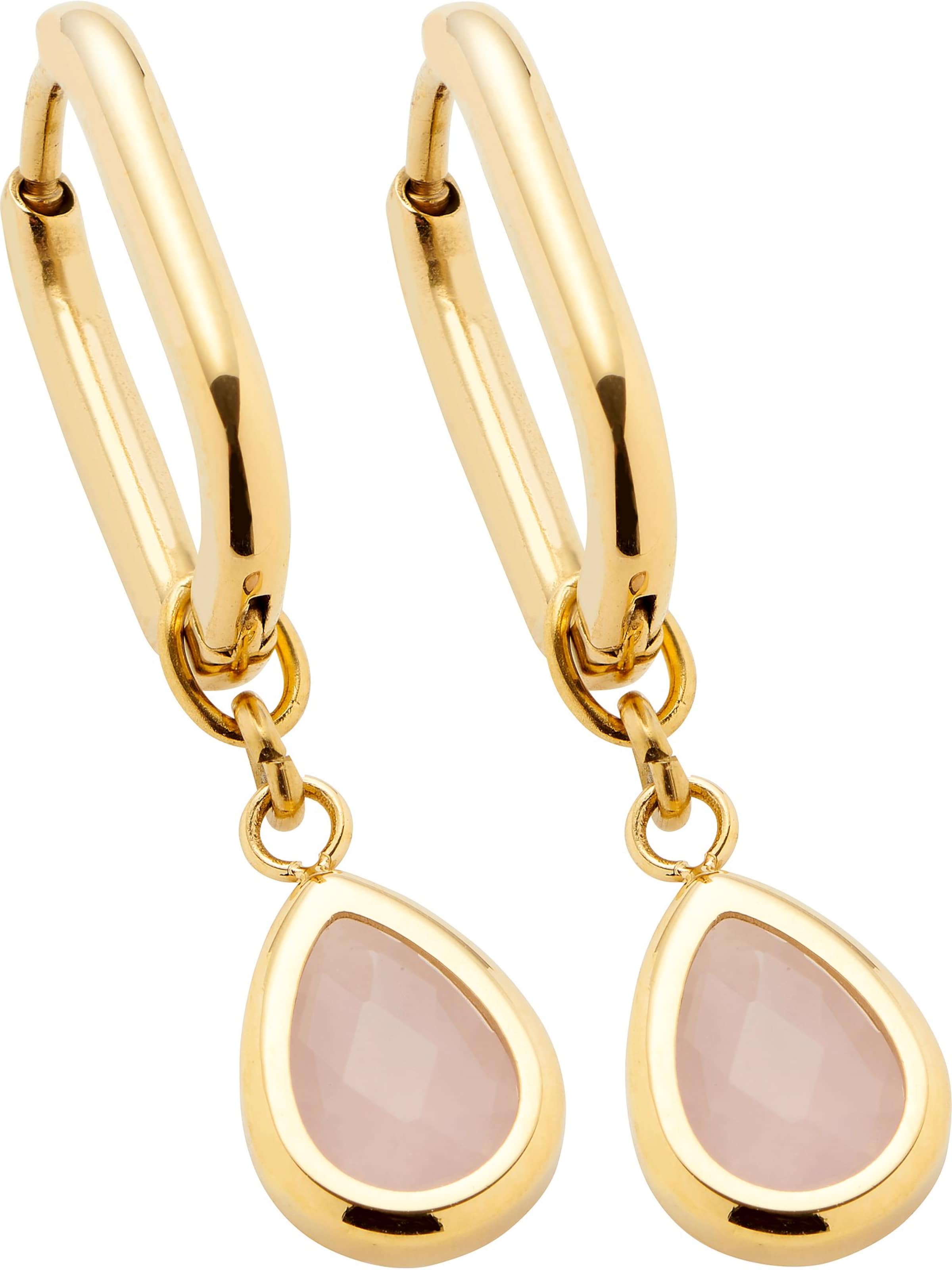 LEONARDO Earrings in Gold: front