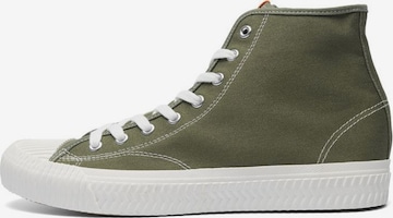 Bianco Sneakers hoog in Groen: voorkant