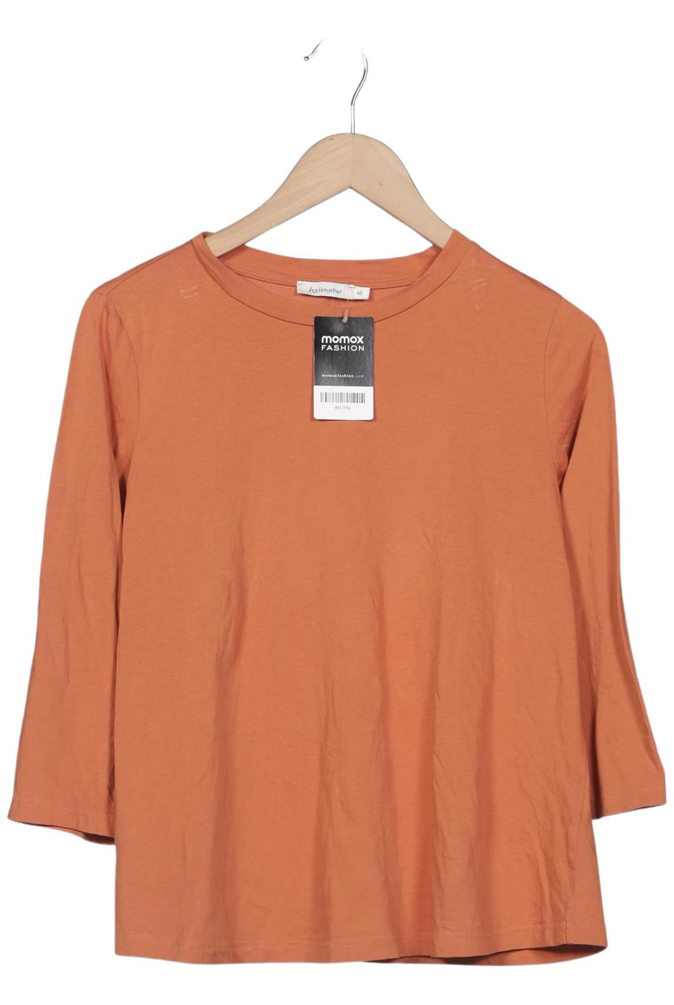 hessnatur Top & Shirt in L in Orange: front