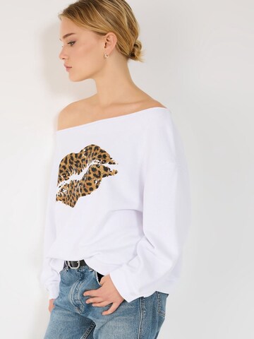No Matter What Sweatshirt in Weiß