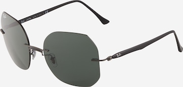 Ray-Ban Okulary przeciwsłoneczne '0RB8067' w kolorze zielony: przód