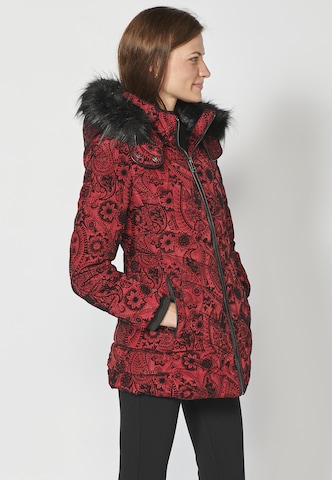 KOROSHI Winterparka in Rot