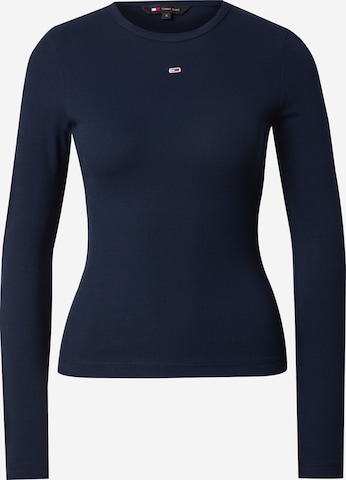 Tommy Jeans Футболка 'ESSENTIAL' в Синий: спереди
