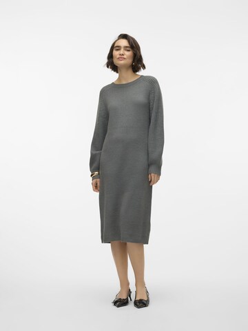 VERO MODA Gebreide jurk 'ENYA' in Grijs