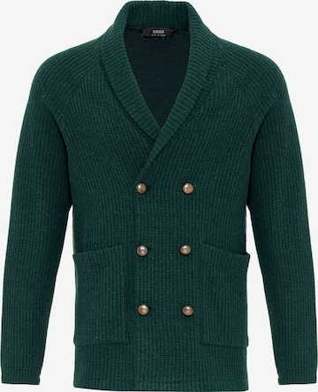 Antioch Knit cardigan in Green: front